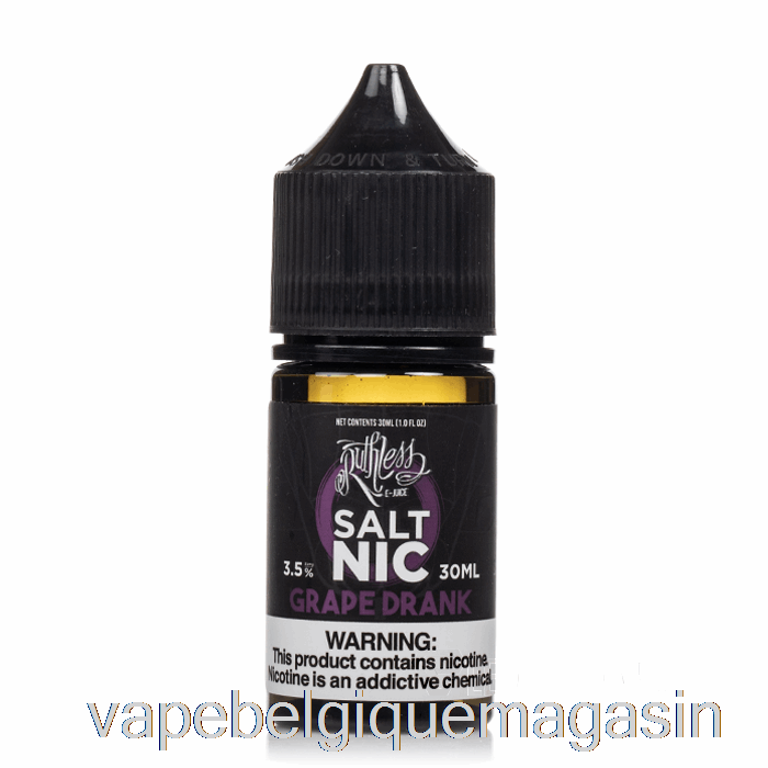 Jus De Vape Boisson Au Raisin - Sel Impitoyable - 30ml 35mg